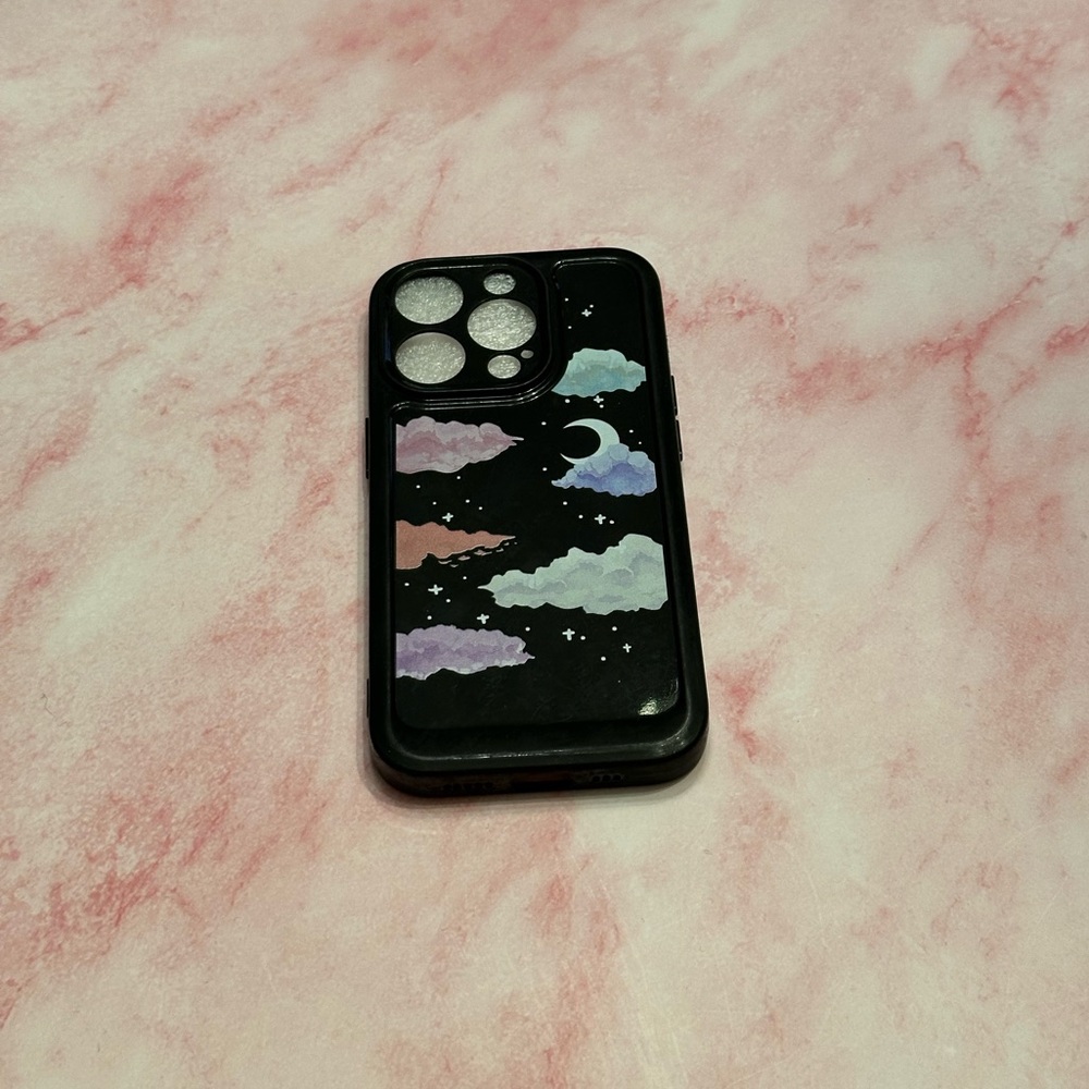 Colorful Clouds iPhone 14 Pro Case